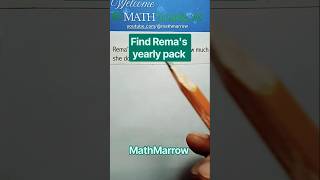Calculating yearly salary #MathMarrow
