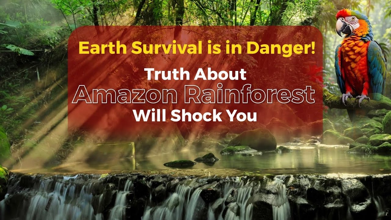 Save the Amazon Rainforest Ecosystem - Amazon Jungle Wildlife, Climate and Crisis