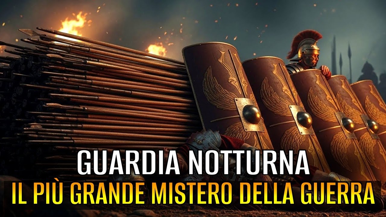 Come dormivano i soldati romani circondati dai nemici? Il segreto delle guardie notturne!