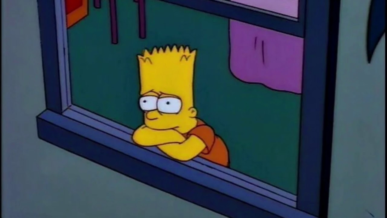 Барт грустный картинки