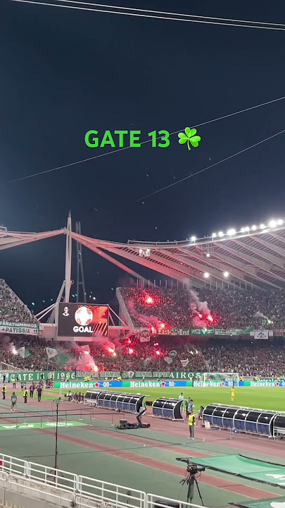PANATHINAIKOS - Villarreal | 2-0 | 21/9/2023 | 60000 fans☘️