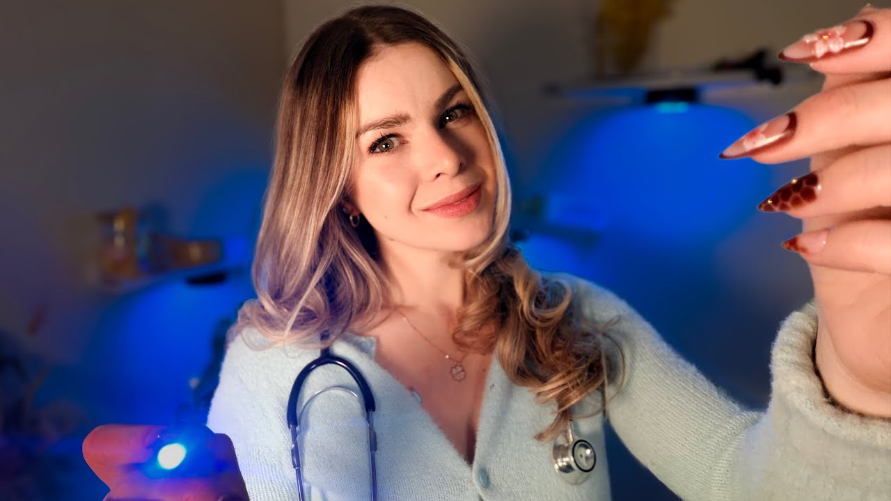 ASMR SUPER TINGLY EXAM 🩺🤯 Stress Plucking & Tingle Tests