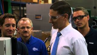 Treasurer Mandel Visits Superb To Present Award