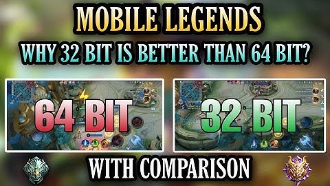 MOBILE LEGENDS 32 BIT LATEST VERSION | MOST OPTIMIZED VERSION FOR LOW END DEVICES | WITH COMPARISON