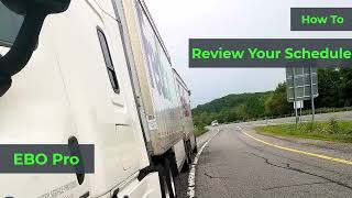 EBO Pro Driver Scheduling Tutorial screenshot 2