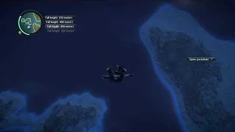 Just Cause 2 Trophy Guide - I Believe I Can Fly - Base Jump 1000 Meters