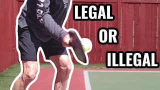 Are your Pickleball serves legal?