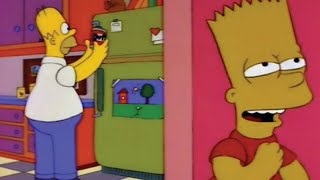 Bart Pranks Homer on April Fools Day