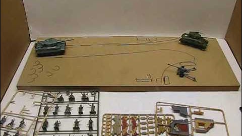 How to make a WW2 Diorama Part 1: The design and Layout of the Diorama