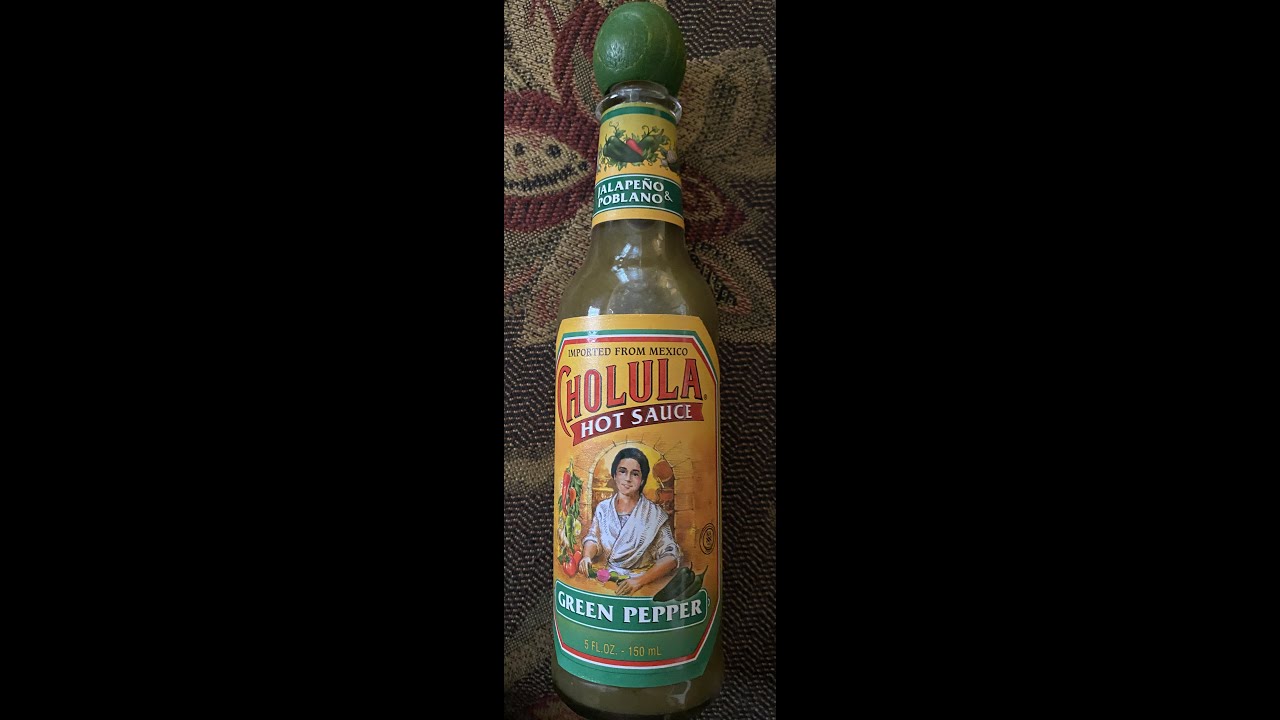 Cholula Green Pepper Hot Sauce Review!!! Yum!!! Love Green Sauces