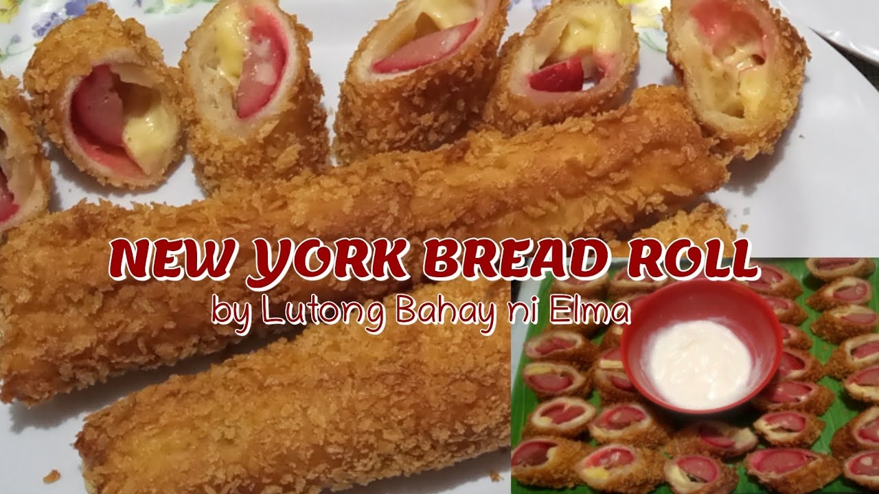 New York Bread Roll with Mayo Dip by Lutong Bahay ni Elma YouTube