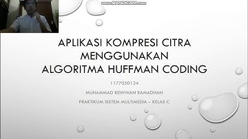 Aplikasi Kompresi Citra Menggunakan Algoritma Huffman Coding | Java