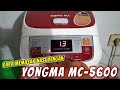 Cara memasak nasi menggunakan  magic com digital yongma mc5600