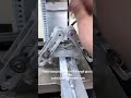 Hot stamping machine for glass bottles