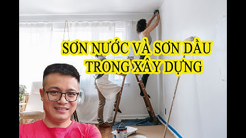Sơn nước và sơn dầu trong xây dựng | Quân Anh