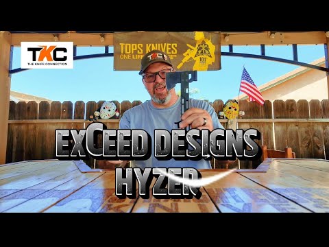 Have you ever seen a titanium hatchet? Well your about to. EXCEED DESIGNS HYZER!