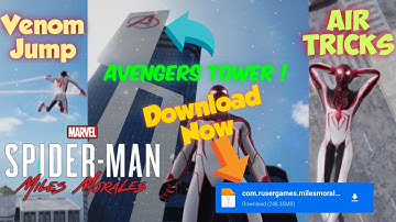 How To Download Spider Man Miles Morales Fan Made By R User Games | Best Spider Man Game For Android