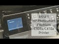 How to Reset HP Photosmart Premium C410a C309a Printer and Access Secret Menu Clear Hardware Failure