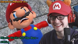 (SHOULD ANY OF THIS BE HAPPENING) Mario Waits for the Bus - SMG4 - GoronGuyReacts