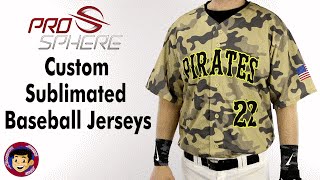 Custom Sublimated Baseball Jerseys | Teamwork Prosphere - Homegrown Sporting Goods
