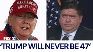 'A racist, a homophobe': Pritzker rips into Trump after guilty verdict