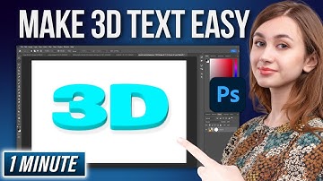 Hoe maak je 3D-tekst in Photoshop 2025 | Supergemakkelijk