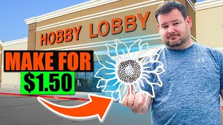 7 Hobby Lobby Woodworking Products That Sell  Low Material Cost and High Profit