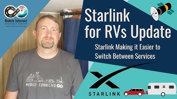 Change to Starlink for RVs Service