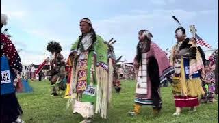 Grand entry Oglala Nation Wacipi Pow Wow 2023 Friday Aug 4th--