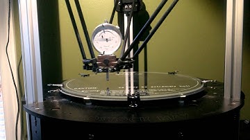 Rostock Max bed leveling calibration