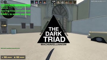 THE DARK TRIAD COUNTER BLOX SCIRPT + XENO INJECTOR