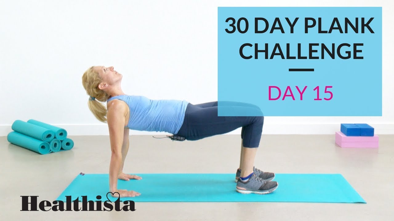 30 day challenge template 30 Day plank challenge | Day 15