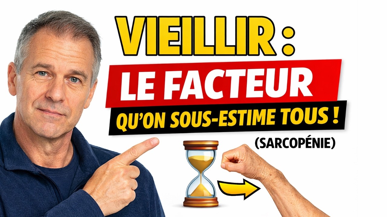 Vieillir : le facteur qu'on sous-estime trop (sarcopénie)