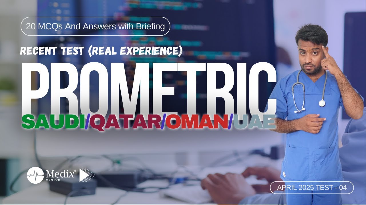 April 2025 Prometric Test 4 Q & A for Nurses | Prometric Saudi, DHA, QATAR, OMAN and Kuwait