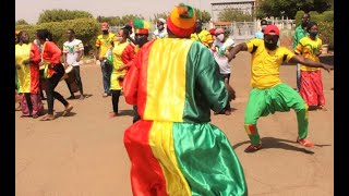 ⁣Les supporteurs des Aigles sont prêts pour la CAN Cameroun 2021