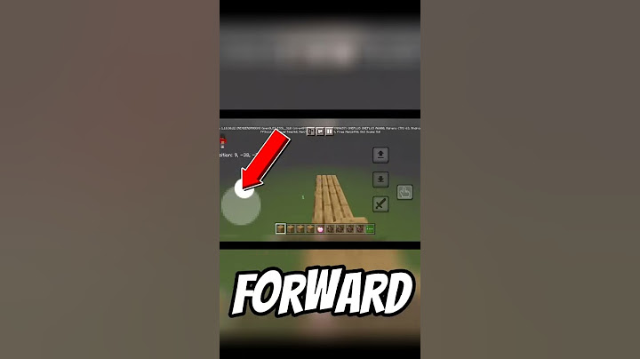HOW TO JUMP BRIDGE IN MCPE WITH NEW TOUCH CONTROLS
