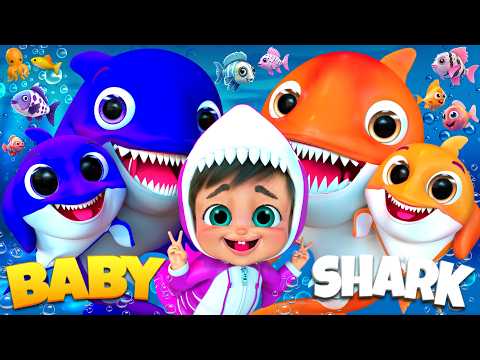 Baby Shark Crazy Sea Dance | Songs for Children | Bei Bei - Nursery Rhymes #babyshark