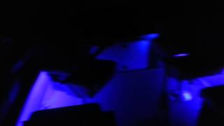 blue Led strip lighting