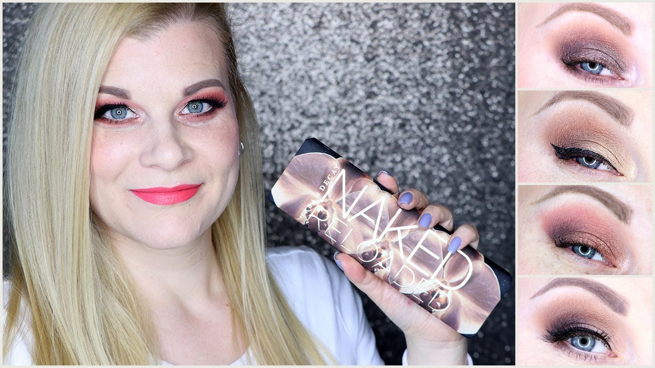 URBAN DECAY NAKED RELOADED PALETTE REVIEW, DEMO 