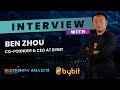 Ben Zhou of Bybit Shares Insights at BlockShow Asia 2019 🚀