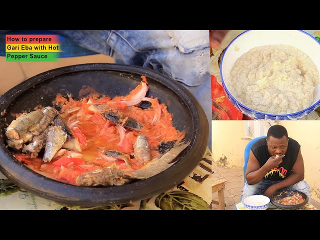 How to Make Eba In Ghana - AdaOwerriKitchen