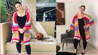 KIMONO EM CROCHÃŠ
