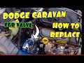 How to replace EGR Valve on 2005 Dodge caravan