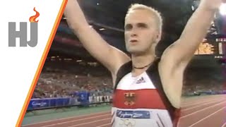 2000 Sydney - Nils SCHUMANN remporte le 800m, KIPKETER 2e