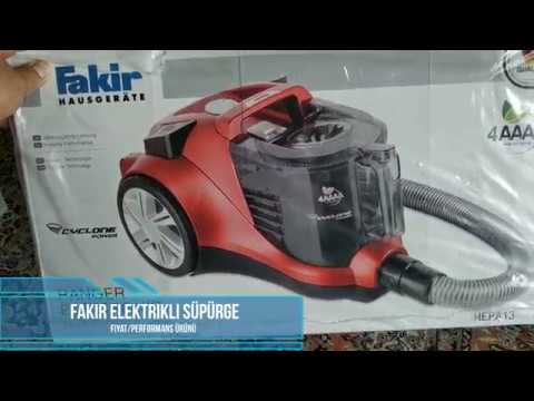 4AAAA+ Fakir Ranger Electronic Elektrikli Süpürge Ayrıntılı İNCELEME