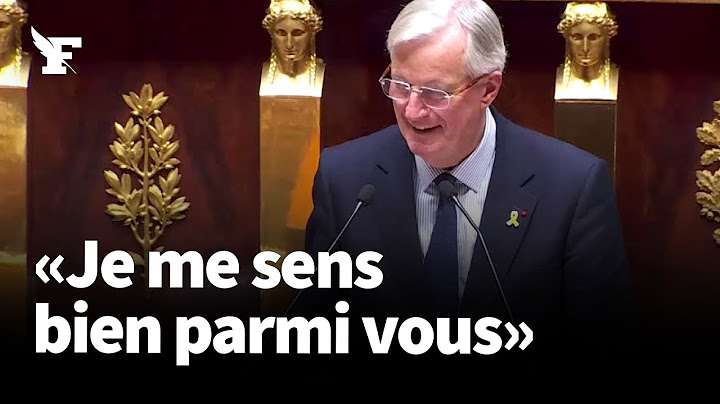 Motion de censure : Michel Barnier ironise devant les députés