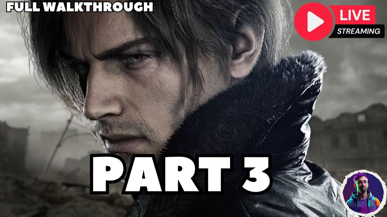 RESIDENT EVIL REQUIEM LIVE Gameplay – PART 3 - YouTube