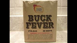 Buck fever Pyro King fireworks 25 Shots