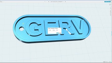 123D Design - dog tag tutorial