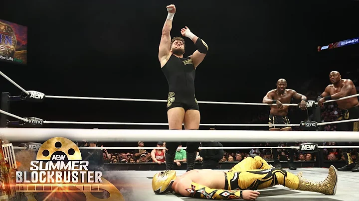 MJF and The Hurt Syndicate wrestle their first match together | AEW Summer Blockbuster, 6/11/25